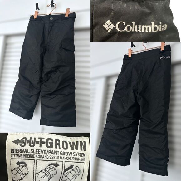 COLUMBIA Toddler Kids Waterproof Winter Insulated Ski Snow Pants Bibs Size 4T - Picture 1 of 15